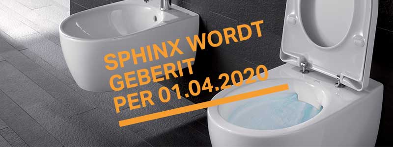 Sphinx is nu Geberit