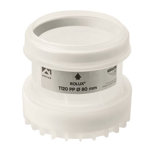 Ubbink Rolux Flex koppelstuk PP, transparant
