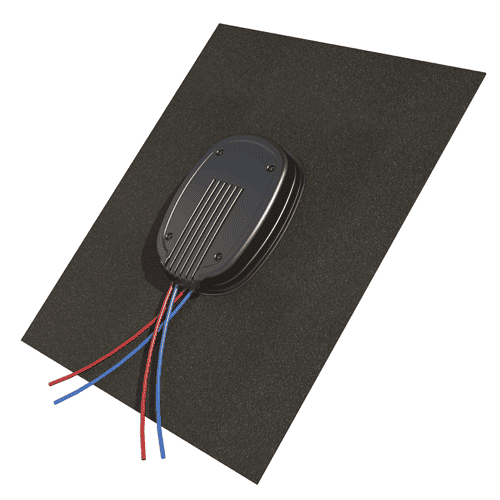 Ubbink Solar cable and pipe roof duct tiled roof, 15-55°, 4-8mm