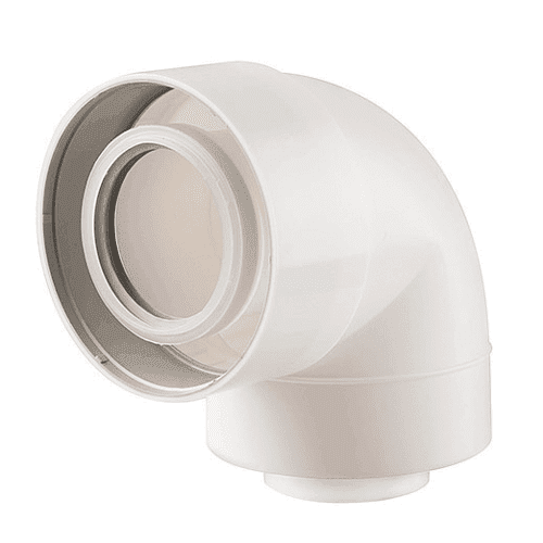 Ubbink UbiFit bocht concentrisch, 90gr. 60/100