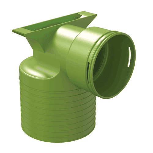 Ubbink Air Excellent AE48c adapter 90°