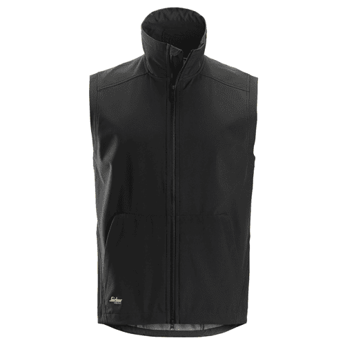 Snickers AllroundWork windproof softshell bodywarmer 4505 - black