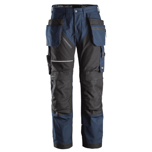 Snickers werkbroek+ RuffWork Canvas+ 6214 - navy/black