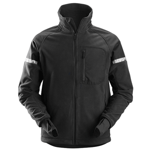 Snickers AllroundWork windproof fleece jack 8005 - black/black