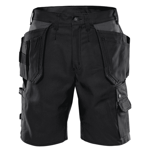 Fristads korte werkbroek 201 FAS - zwart