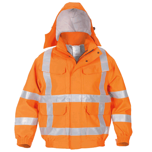 Hydrowear pilotjack Michigan Hi-Vis - oranje