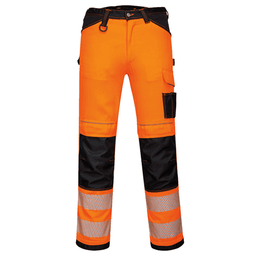 Portwest werkbroek PW340 - PW3 Hi-Vis - oranje/zwart