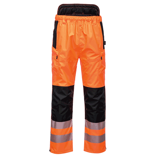 Portwest regenbroek PW342 - PW3 Hi-Vis - oranje/zwart