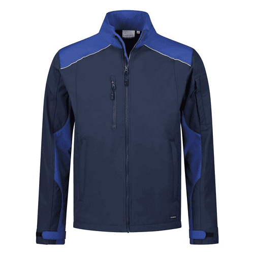 Santino softshell jack Tour - real navy/royal blue