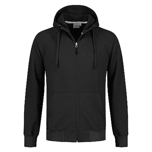 Santino hooded sweatvest Reno - black