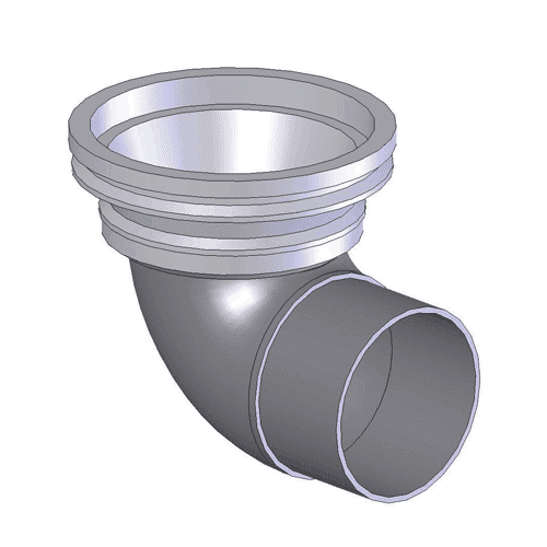 Pluvetta® balkonpot met bocht
