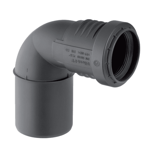 Geberit Silent-PP reducerende bocht 87,5gr