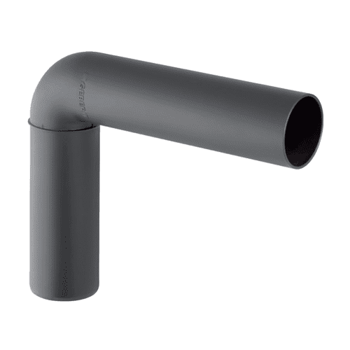 Geberit Silent-PP aansluitbocht 90gr, verlengd