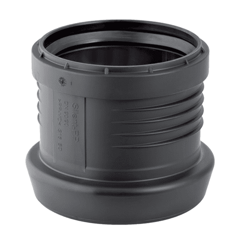 Geberit Silent-PP overgangsmof op Silent-db20