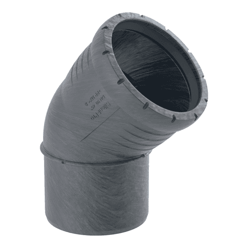 Geberit Silent-Pro PP bocht 45gr