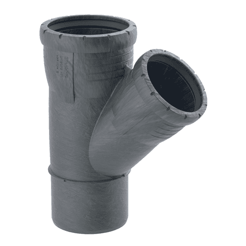 Geberit Silent-Pro PP, T-stuk