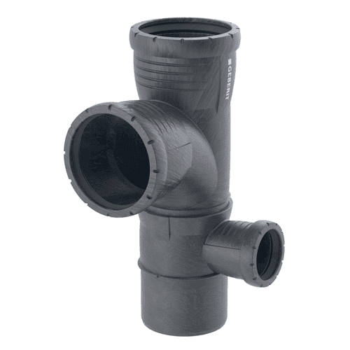 115526 GEB SIL Pro PP hoek T-stuk 87.5° R 110x110/75