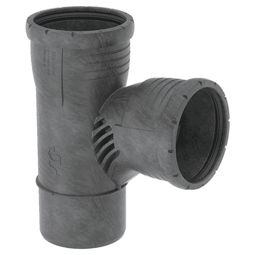 Geberit Silent-Pro PP Carve T-stuk 87,5gr