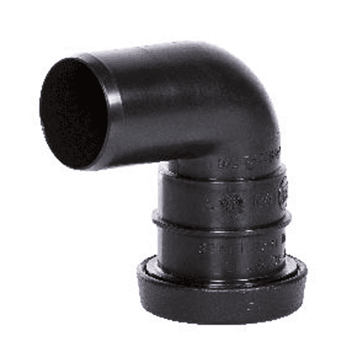 Pipelife PP bocht SN4 88.5gr, mof x spie