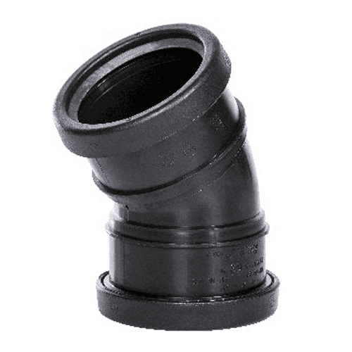 Pipelife PP bocht SN4 30gr, mof x mof