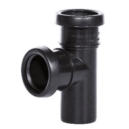 Pipelife PP T-stuk SN4 88.5gr, mof/mof/spie