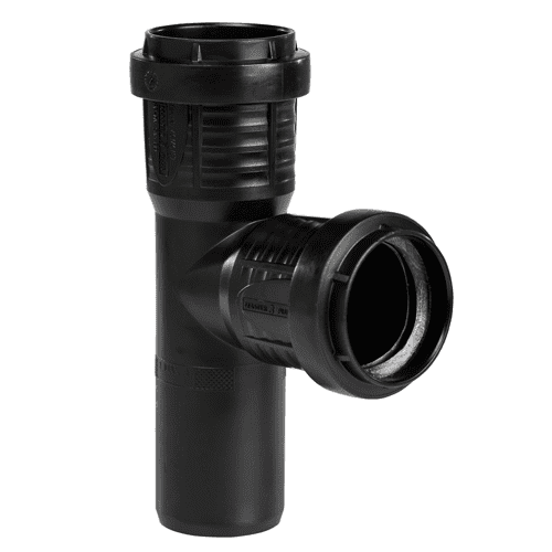 Pipelife PP MASTER 3 PLUS T-stuk 87,5°, mof/mof/spie