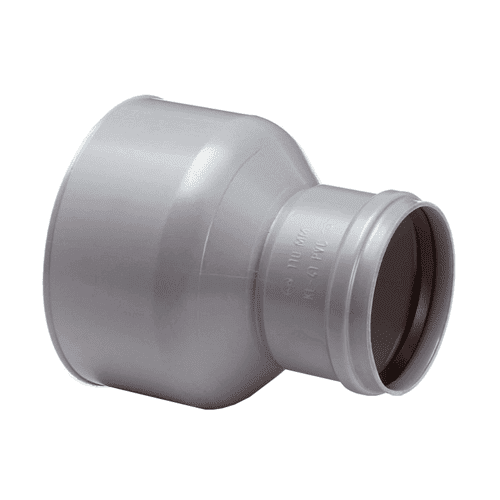 Overgangsstukken PVC op gres / gietijzer SN4