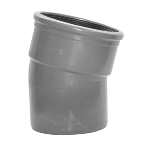 Pipelife bocht 15gr mof-spie SN4 manchetverbinding