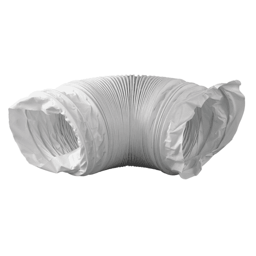 PVC afvoerslang, wit