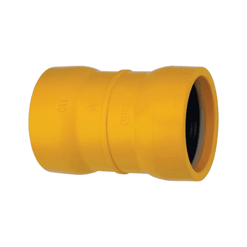 PVC steekmof met fixatie manchetten, slagvast