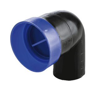 Wavin QuickStream PE aansluitbocht 90gr