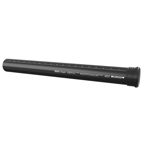 Wavin SiTech+ afvoerbuis met mof, 1,5m