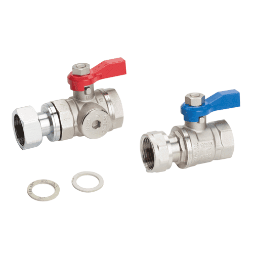 REHAU RAUTHERM kogelkraanset G1 met filter