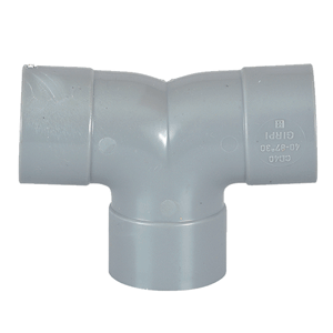 PVC dubbele bocht 87.5gr lijmverbinding