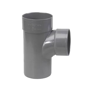 Pipelife verloop stroom T-stuk 88gr mof-mof-spie lijmverbinding