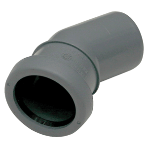 Pipelife Topfit PP bocht 30gr mof/spie, grijs