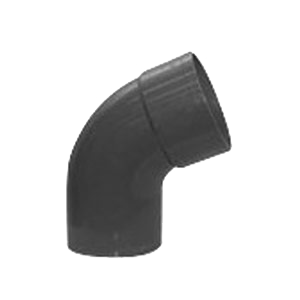Pipelife HWA bocht 67,5gr mof-spie, lijmverbinding, grijs