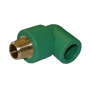 PPR elbow threaded adaptor SDR 5