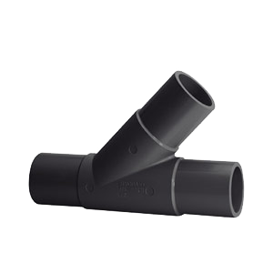 PE100 T-stuk, verlengd 45gr. SDR11