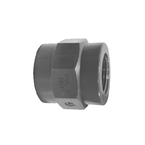 PVC schroefbus inwendig x bi.dr. PN10
