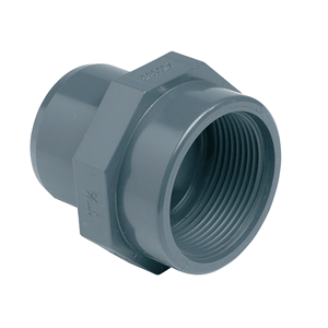 PVC schroefbus spie x bi.dr. PN16