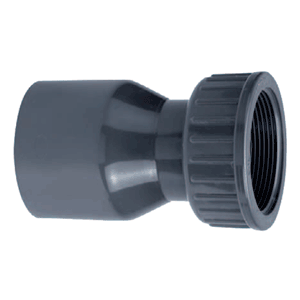 PVC 2-dl. drukleiding koppeling