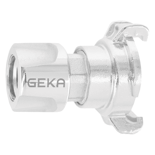 GEKA Plus verchroomde messing koppelstuk