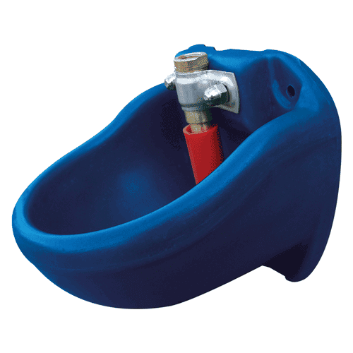 Drinking trough small with nose valve DBL