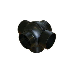 Geberit PE triple branchball fitting 90°