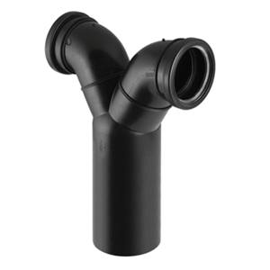 Geberit dub.wandclosetbocht 180gr voor verticale montage