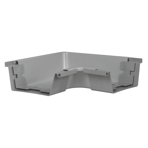 S-lon PVC hoekstuk bakgoot