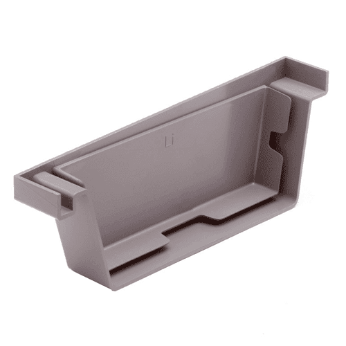 S-lon PVC eindstuk bakgoot