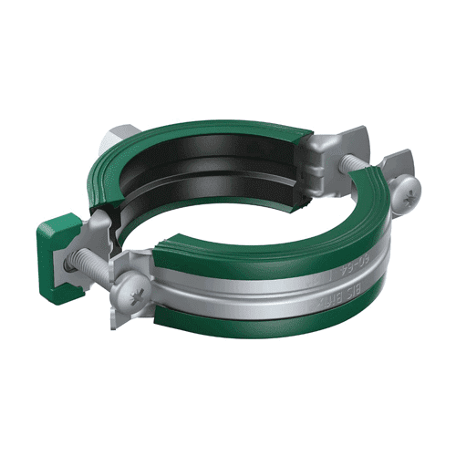 Bifix® G2 BUP1000 2-schroefsbeugel met inlage, M8