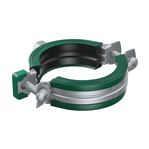 Bifix® G2 BUP1000 2-schroefsbeugel met inlage, M10
